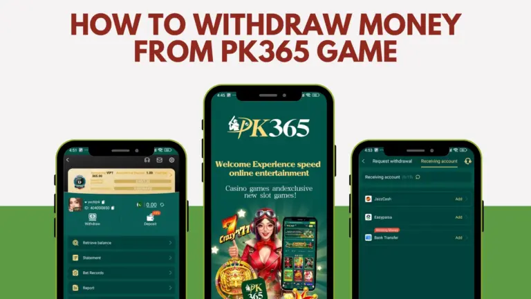 pk365 withdraw